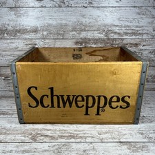 Schweppes Soda Pop Wood Wooden