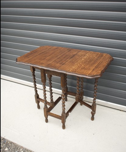 Antique drop leaf solid wood - drop,