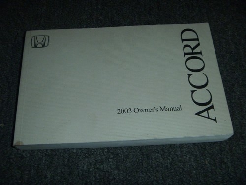 2003 honda accord coupe - accord, owner