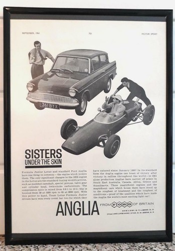 Framed original classic car - original,