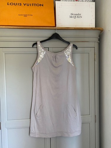 Oasis silver tunic - top, size