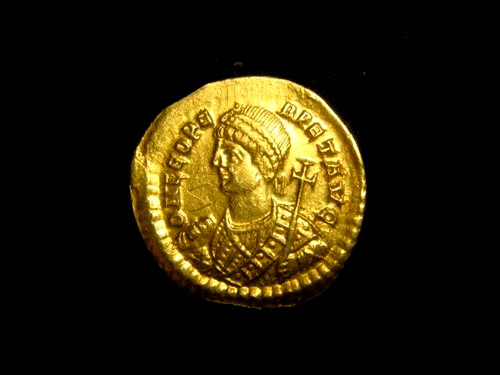 Leo 1st 457 474 solidus - ad.,
