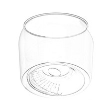 Plastic Round Fish Tank Transparent Desktop Small Aquarium Living Room