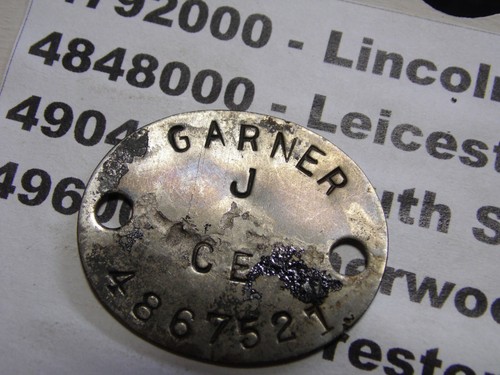 Ww2 relic dogtag identity - ww2,