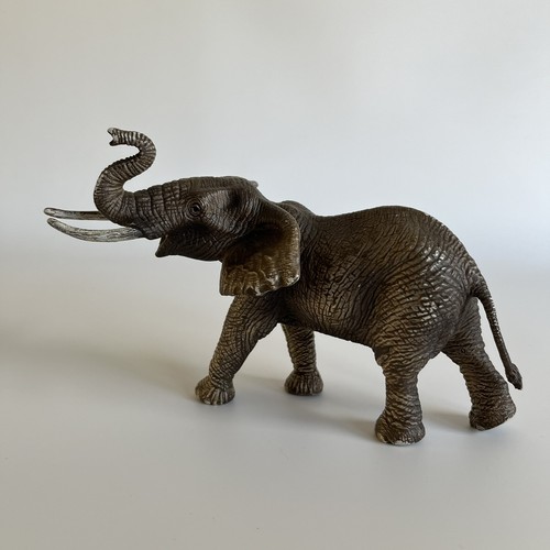 Schleich african elephant used - african,