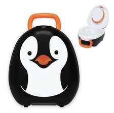 My Carry Potty - Penguin Travel Potty Award-Winning Portable Toddler Toilet S...