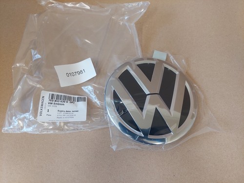 Caddy rear tailgate emblem - rear,
