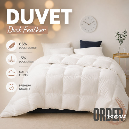Duck feather down - feather, &