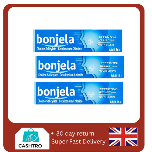 Bonjela mouth ulcer - x, relief