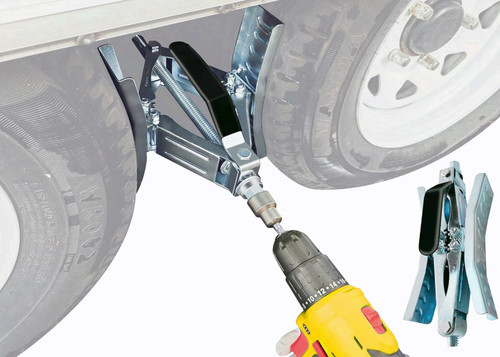 Wheel chock shape - wheel,