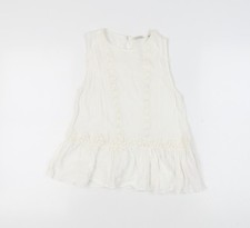 Jack Wills White Lace Accented