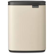 Brabantia Bo Waste Bin 7 Litre Soft Closing Lid Soft Closing Lid Soft Beige