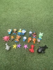 Octonauts Figures CBeebies *Rare* Vampire Squid, Tunip, prof Inkling Octopus
