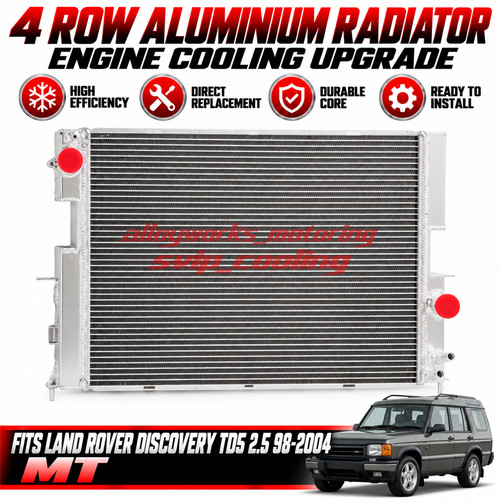 Row aluminium radiator - row, fits