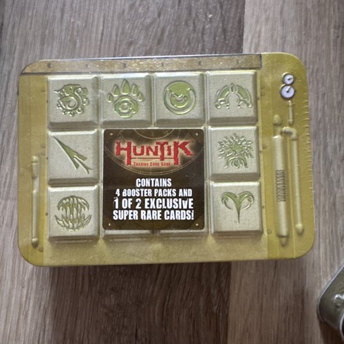 Huntik trading card game tin - huntik,