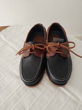 Mens M&S Leather Deck Boat