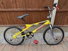 Haro Cozmo 1998 old mid school BMX bike yellow