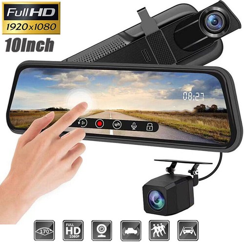 Mirror dash cam - 10", 4k