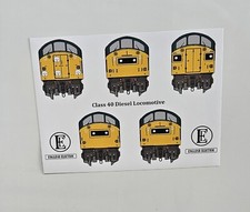 Class 40 Forty BR Blue Fridge Magnet British Rail Diesel locomotive (large)