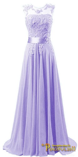 Chiffon bridesmaid dress - chiffon,