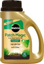 Miracle-Gro Patch Magic Grass Seed Feed and Coir Lawn Patching Jug 1015G