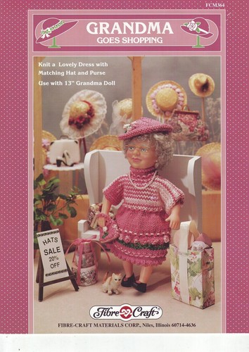 Fibrecraft grandma goes - grandma,