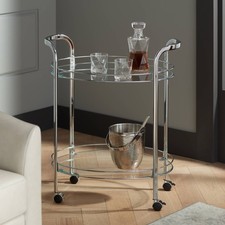 Carli 26" Wide Chrome and