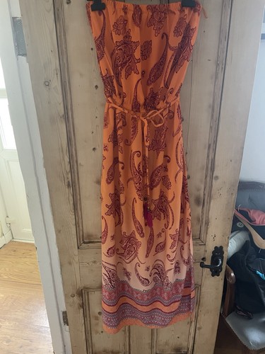 Boho bandeau maxi dress - bandeau,