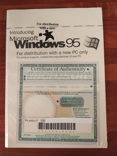 Microsoft windows book - microsoft, oem