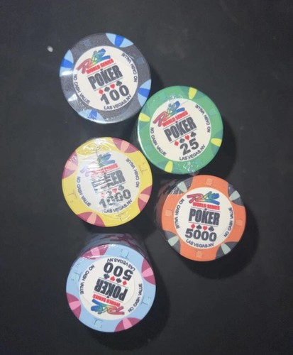 Wsop ceramic poker chips x25 - wsop,