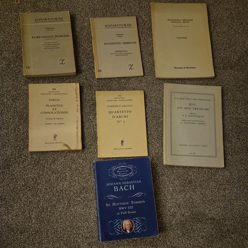 Collection music score - of,