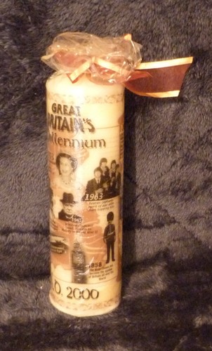 Rare big millennium - , candle
