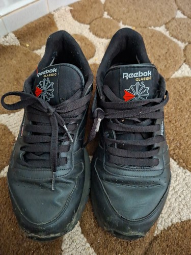 Reebok classic black - reebok, leather