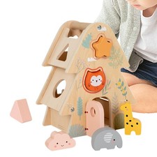 Shape Sorter House Tree Shape