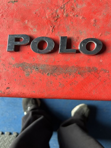 Volkswagen polo rear badge - rear,
