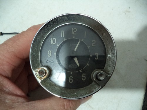 British jaeger car clock - british,