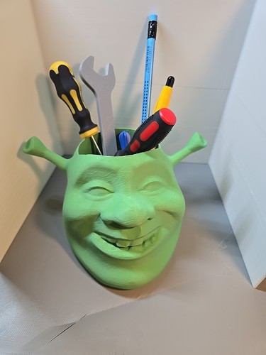 Shrek desk organizer ogrelord - shrek,
