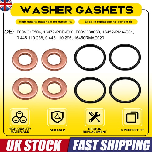 Diesel injector washer - injector,