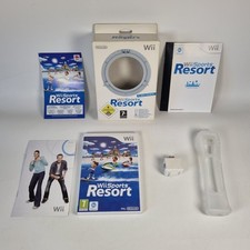 Nintendo Wii Sports Resort Game & Motion Plus Big Box Edition Complete W/ Manual
