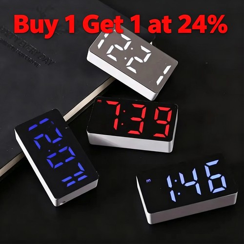 Digital alarm clock - clock, led