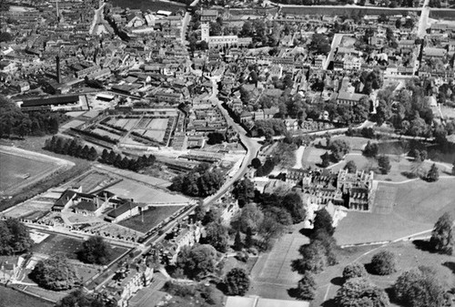The town centre - , including
