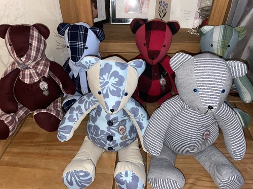 Handmade memory bears - handmade,