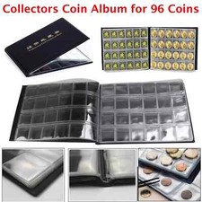 Collectors Coin Album For 96 Coins 50P Olympic, Beatrix, Old 50P ,£2 ,£1*