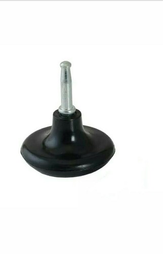Black plastic metal feet - x,