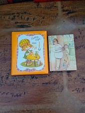 Vintage Bonnie Bonnets Recipe Folder & Mabel Lucie Atwell Peter Pan Address Book