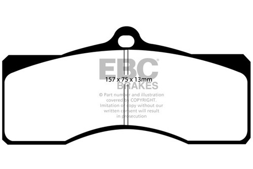 Ebc yellowstuff rear brake - yellowstuff,