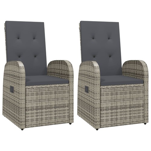 Reclining garden chairs with - reclining,