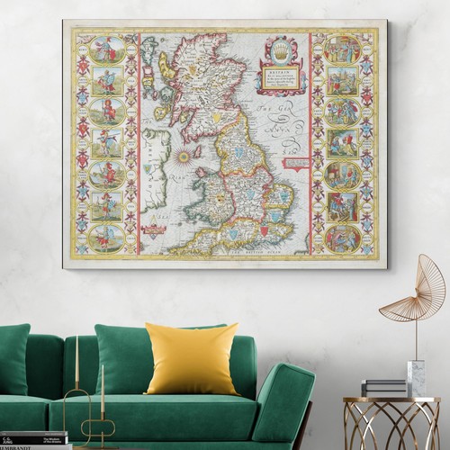 1612 john speed map - 1612,