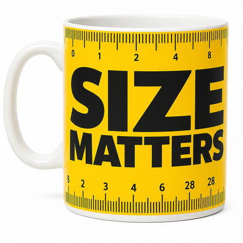 900ml jumbo size matters - 900ml, mug