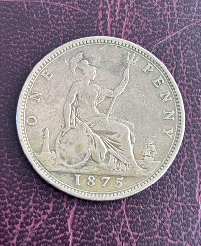 Old penny coin lovely - coin, (